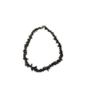 Tigers Eye Chip Necklace Womens OS‎ Multicolor Gemstone Boho